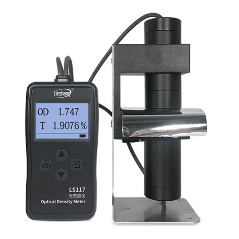 light tells density meter